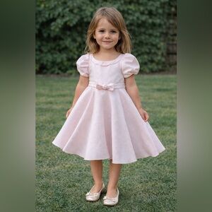 NWOT: Custom Pink Girls Dress